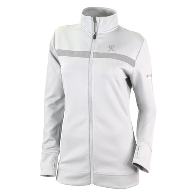 Tacoma Rainiers Columbia Women's White Play Through Full Zip