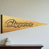 Columbus Clippers Wincraft Wood Grain Pennant