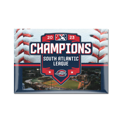 Greenville Drive Wincraft 2023 SAL Championship Magnet