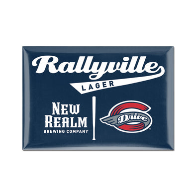 Greenville Drive X New Realm Rallyville Wincraft Magnet