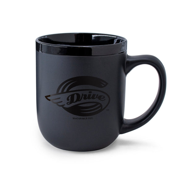 Greenville Drive Wincraft Black Ceramic Mug