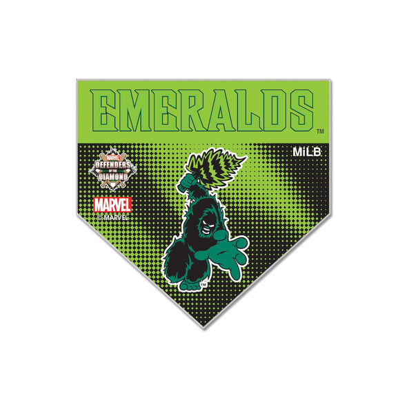 Eugene Emeralds WinCraft Marvel's Defenders of the Diamond Lapel Pin