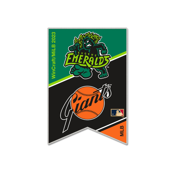 Eugene Emeralds WinCraft 2023 Affiliate Lapel Pin