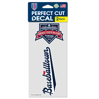 Wincraft 2 Pack Decal - Baseballtown and America's Classic Ballpark