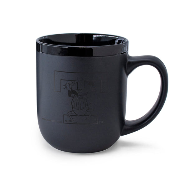 Toledo Mud Hens Black Tonal Coffee Cup