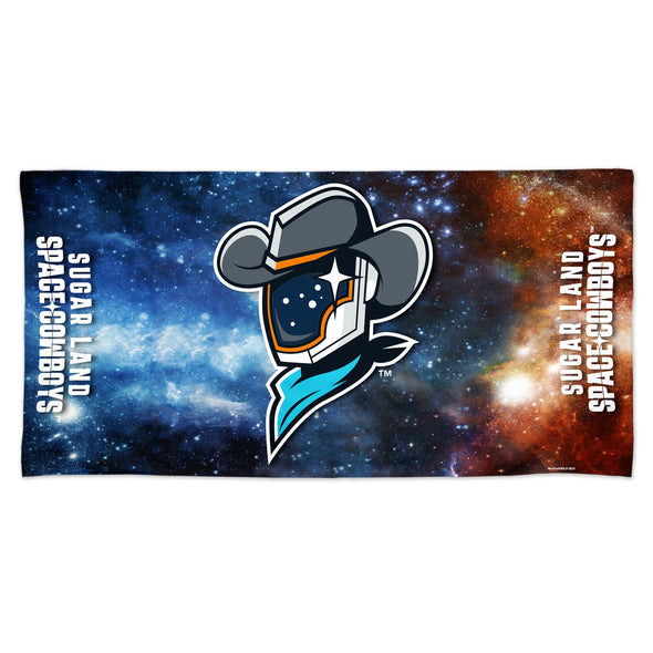 Sugar Land Space Cowboys Wincraft Sports Beach Towel Galaxy