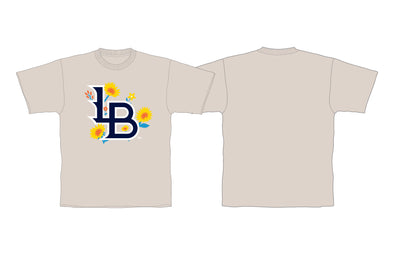 Louisville Bats Ladies Flower Patch Tee