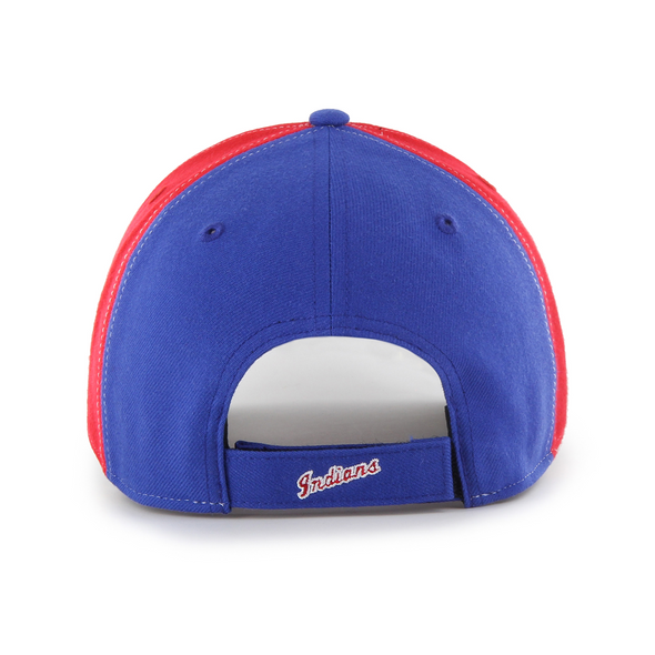 Indianapolis Indians '47 Adult 1980's Red/White/Blue Pinwheel MVP Cap