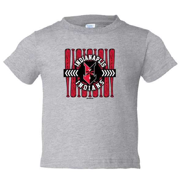 Indianapolis Indians Infant Grey Newkirk Tee