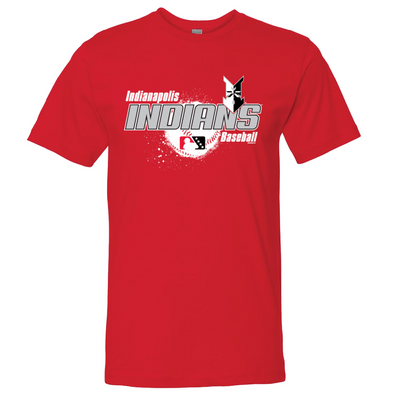 Indianapolis Indians Adult Red Scorpions Premium Cotton Tee