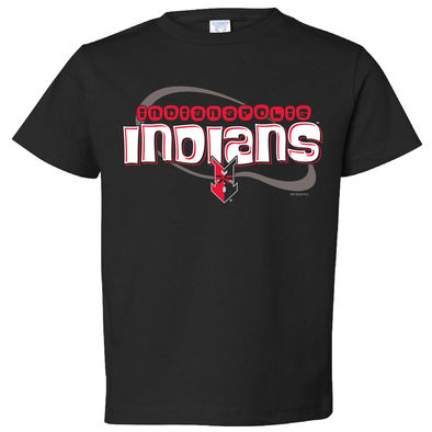 Indianapolis Indians Toddler Black Earthquaker Tee