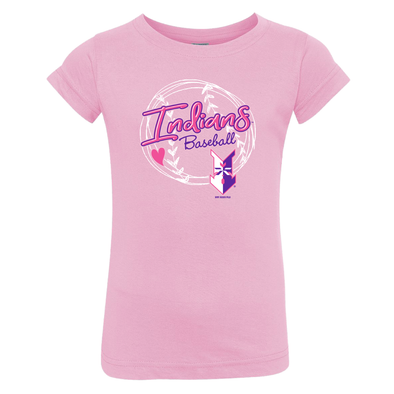 Indianapolis Indians Toddler Pink Used Tee