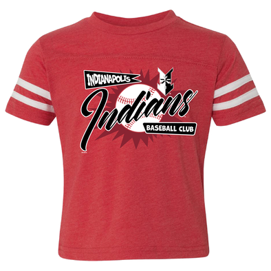 Indianapolis Indians Toddler Red Sporty Cornell Tee