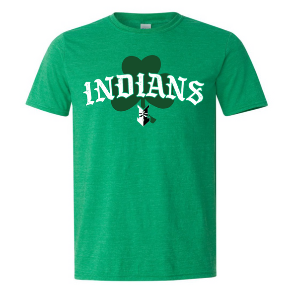 Indianapolis Indians Adult Green St. Patty's Day Tee