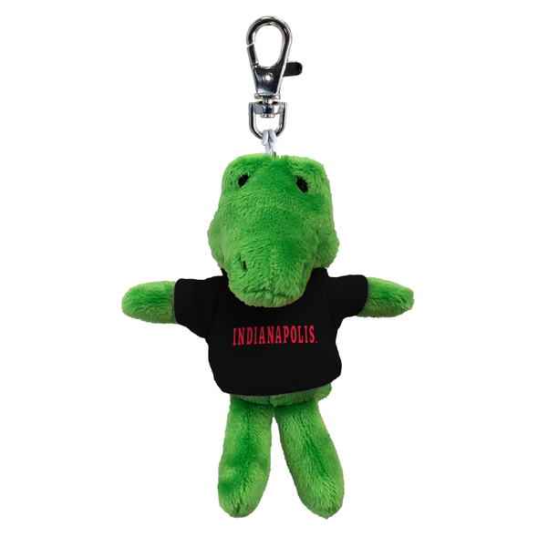 Indianapolis Indians Plush Alligator Keychain