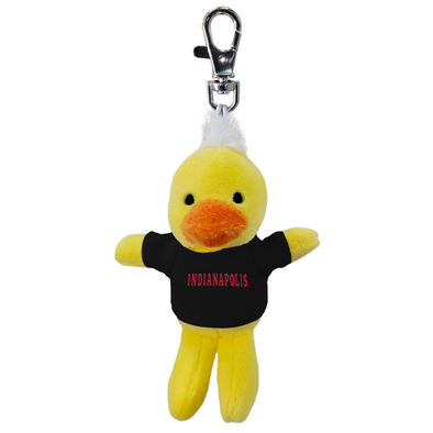 Indianapolis Indians Plush Duck Keychain