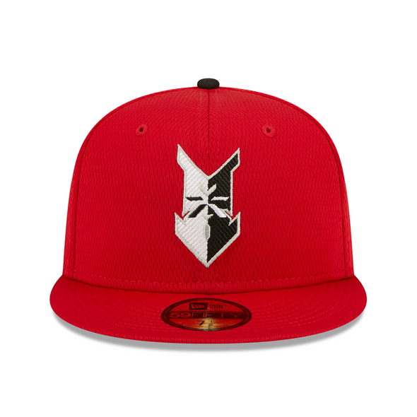 Indianapolis Indians Red New Era Batting Practice Authentic On-Field 59FIFTY Cap