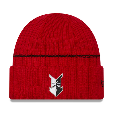 Indianapolis Indians Red Performance On-Field Knit Beanie Cap