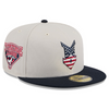 Indianapolis Indians 2024 Stars n'Stripes New Era Authentic On-Field 59FIFTY Cap