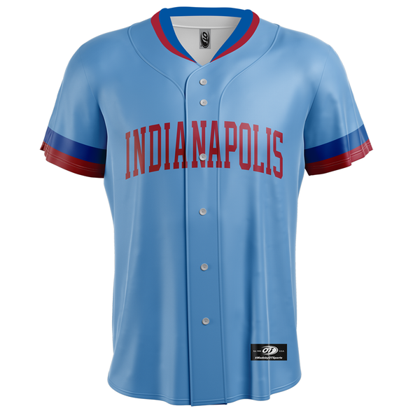 Indianapolis Indians Adult 1980's Retro Throwback Replica Jersey