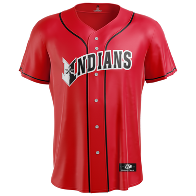 Indianapolis Indians Adult Red Replica Jersey