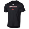 Indianapolis Indians Adult Black Road Under Armour Graffiti Tech Tee