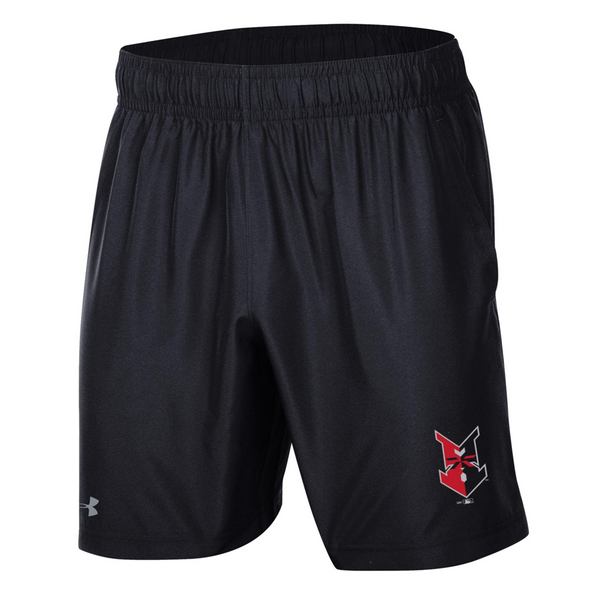 Indianapolis Indians Adult Black Road Woven 7" Shorts