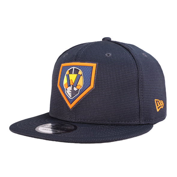 New Era Aviator Plate 2022 Clubhouse Navy 9FIFTY Snapback Hat