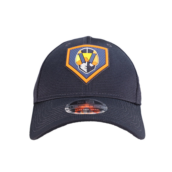New Era Aviator Plate 2022 Clubhouse Navy 9FORTY Stretch-Snapback Hat