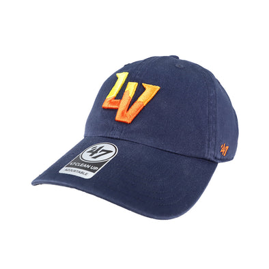 Las Vegas Aviators '47 Brand LV Navy Clean Up Strapback Hat