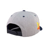 Las Vegas Aviators '47 Brand Aviators Diagonal Fly Out Gray/Navy Midfield Snapback Hat