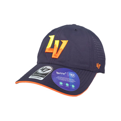 Las Vegas Aviators '47 Brand LV Navy Outburst Clean Up Velcroback Hat