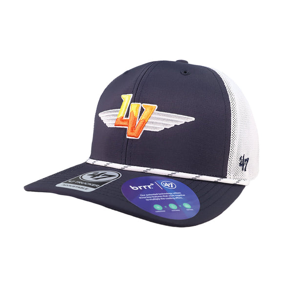 Winged LV Navy/White Burden '47 TRUCKER