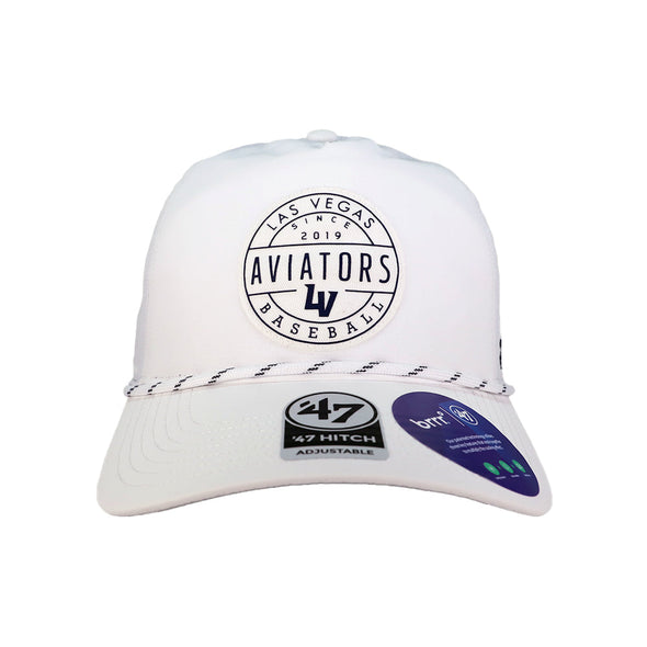 '47 Brand LVA Baseball Circle White Suburbia Hitch Snapback Hat