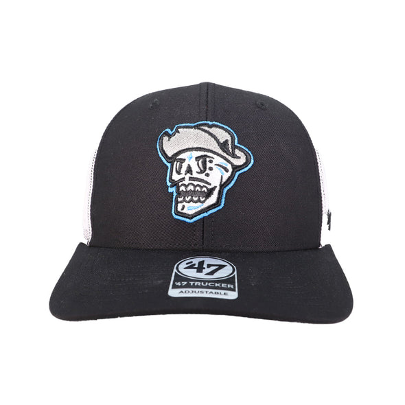 Reyes de Plata Skull Black/White '47 TRUCKER