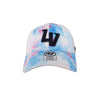 Women's Las Vegas Aviators '47 Brand LV Casey Trucker White/Tie Dye MVP Snapback Hat