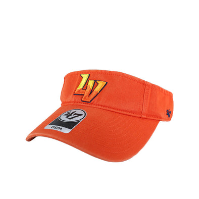 Las Vegas Aviators '47 Brand LV Orange Clean Up Velcroback Visor