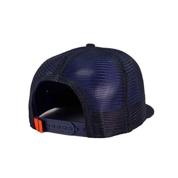 Las Vegas Aviators New Era LV/Aviators Tonal Band Navy/Orange 9FIFTY Snapback Hat