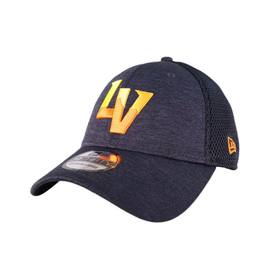 Las Vegas Aviators New Era LV Shadow Tech Neo Navy 39THIRTY Stretch Fit Hat