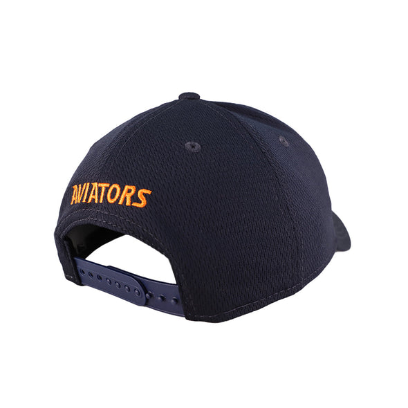 New Era LV Corner Pop Navy/Orange 9FORTY Stretch-Snapback Hat