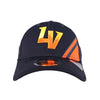 New Era LV Corner Pop Navy/Orange 9FORTY Stretch-Snapback Hat