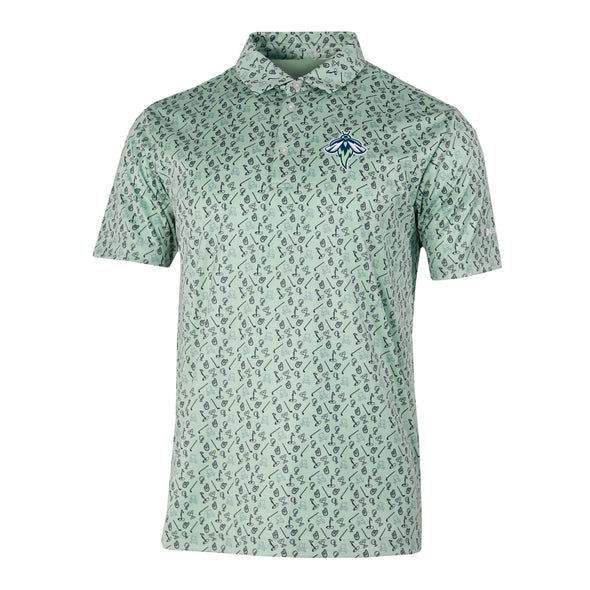 CSW Fireflies Sage Leaf Prodigy Polo