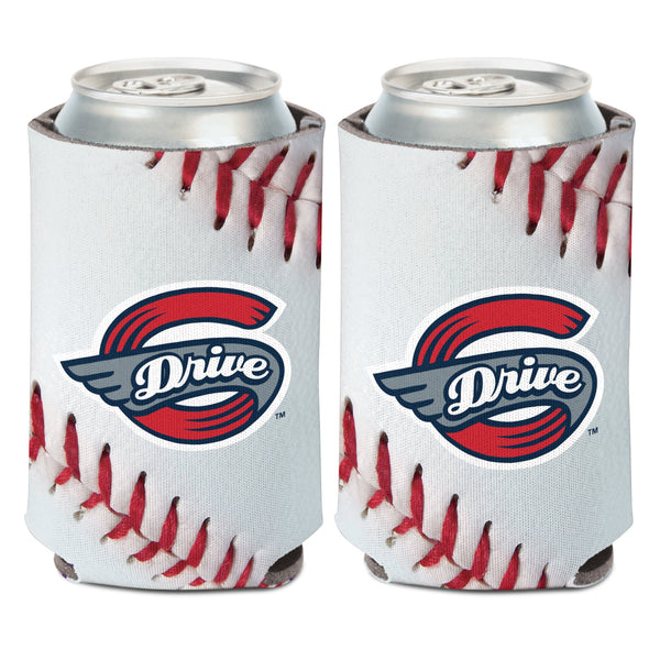 Greenville Drive Wincraft White Baseball Stitch Koozie