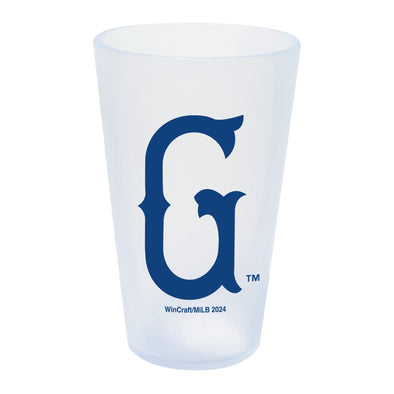 Greenville Drive Wincraft Silicone Royal G Logo Pint Glass