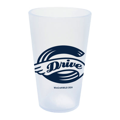 Greenville Drive Wincraft Silicone Navy Logo Pint Glass