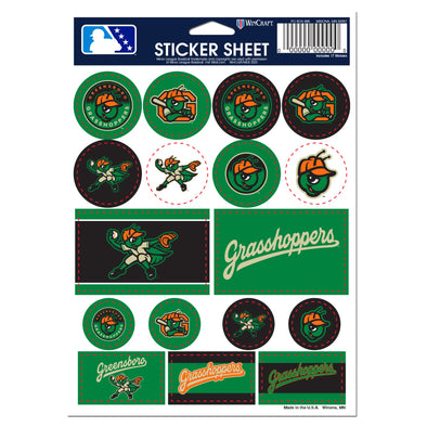 Wincraft 5"X7" Sticker Sheet