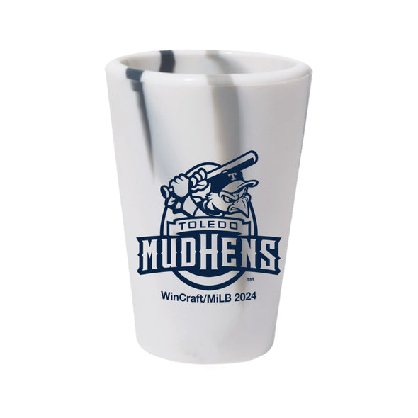 Toledo Mud Hens Primary Logo Silicone Shot Glass