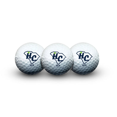 HC State logo 3 Pack Golf Balls