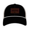 Indianapolis Indians '47 Adult Black Trundle Rope Adjustable Trucker Snapback Cap