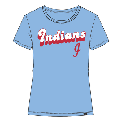 Indianapolis Indians '47 Women's Carolina 80's Mystic Frankie Tee